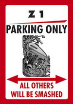 Z1 PARKING ONLY